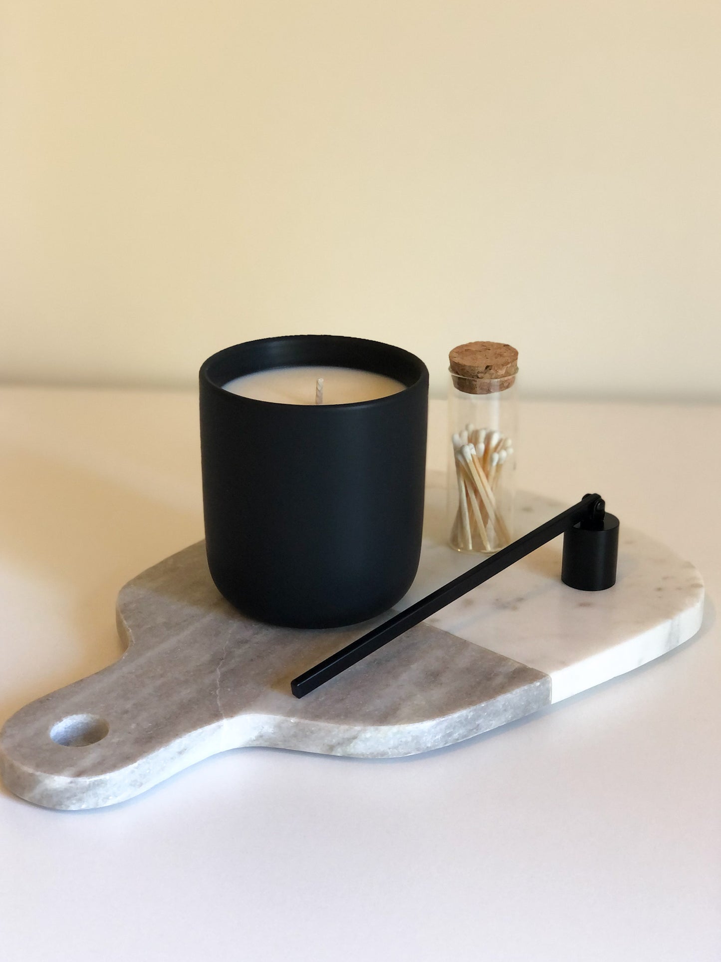 Black Ceramic Vessel