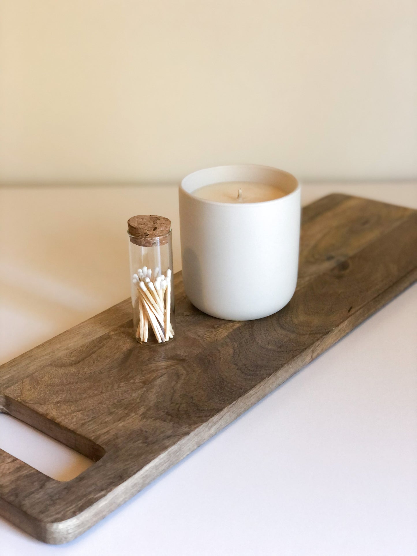 White Ceramic Vessel
