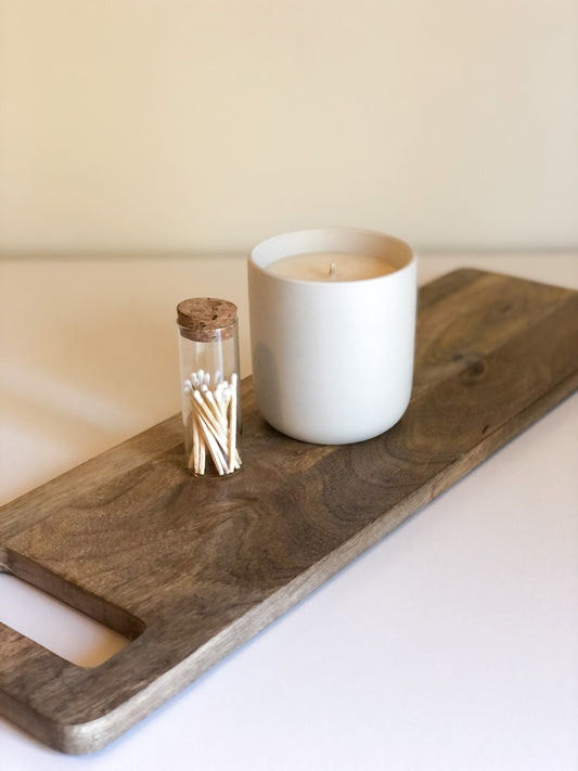 White Ceramic Vessel