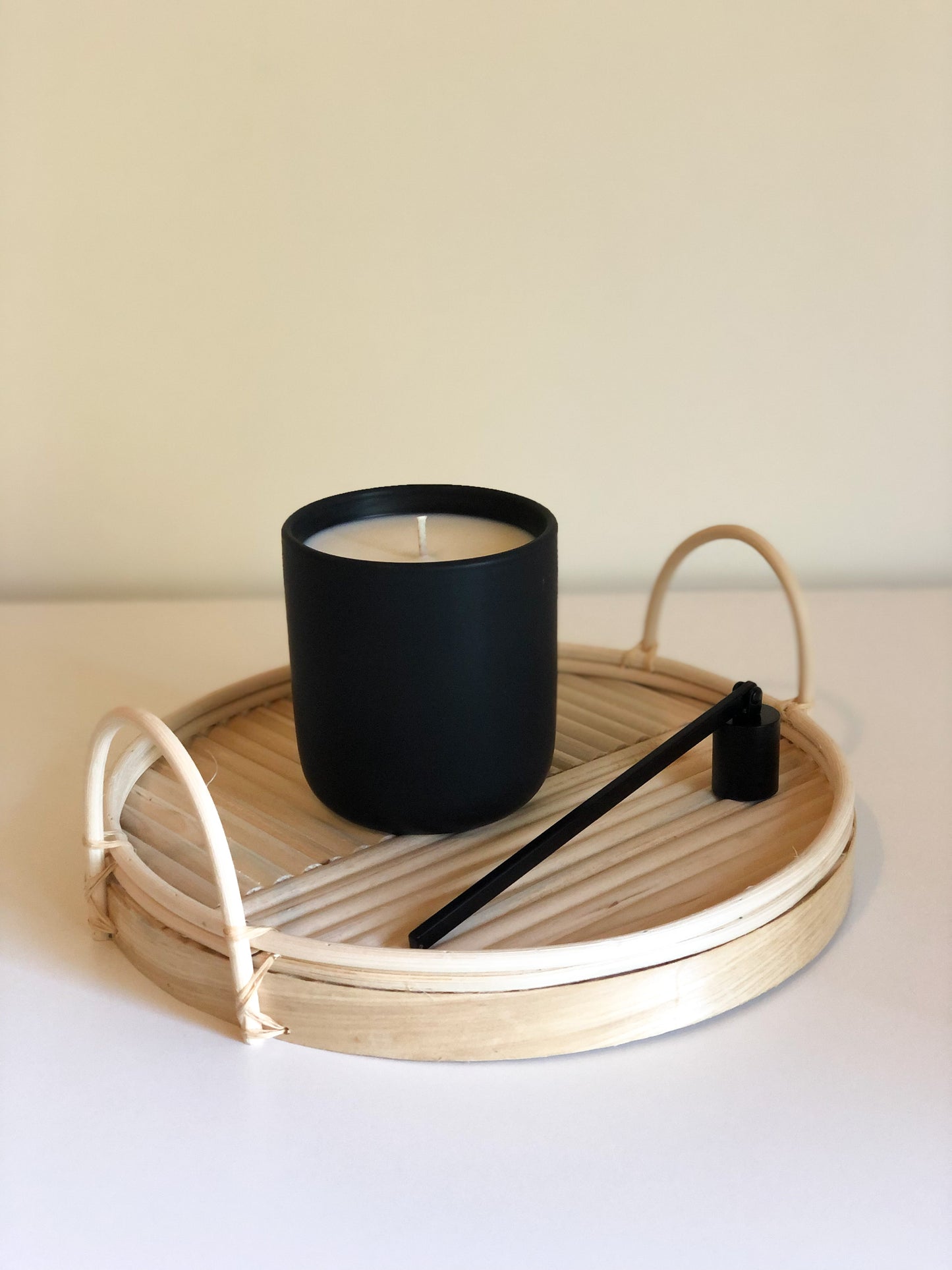 Black Ceramic Vessel