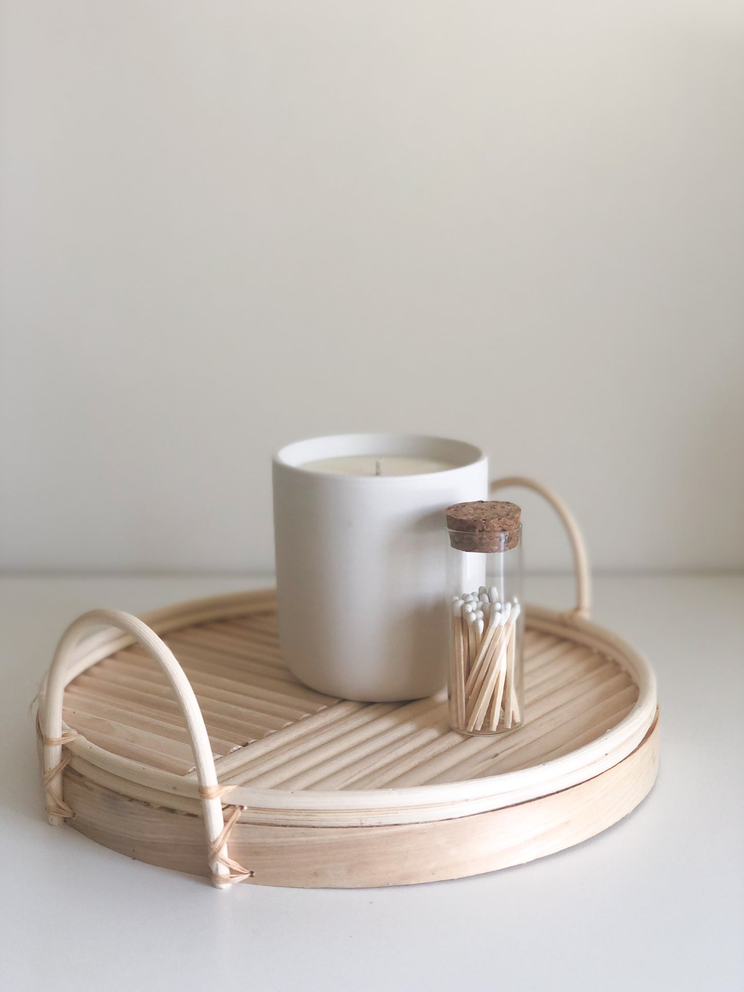 White Ceramic Vessel
